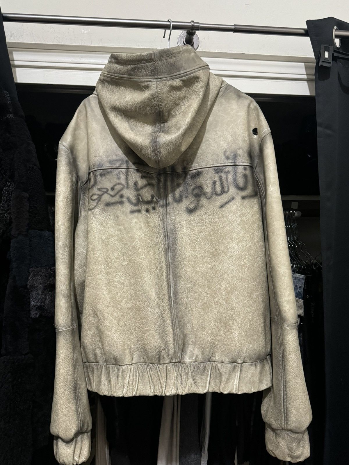 Other Janaza Leather Bomber Zip Up Size US L / EU 52-54 / 3 - 2 Thumbnail