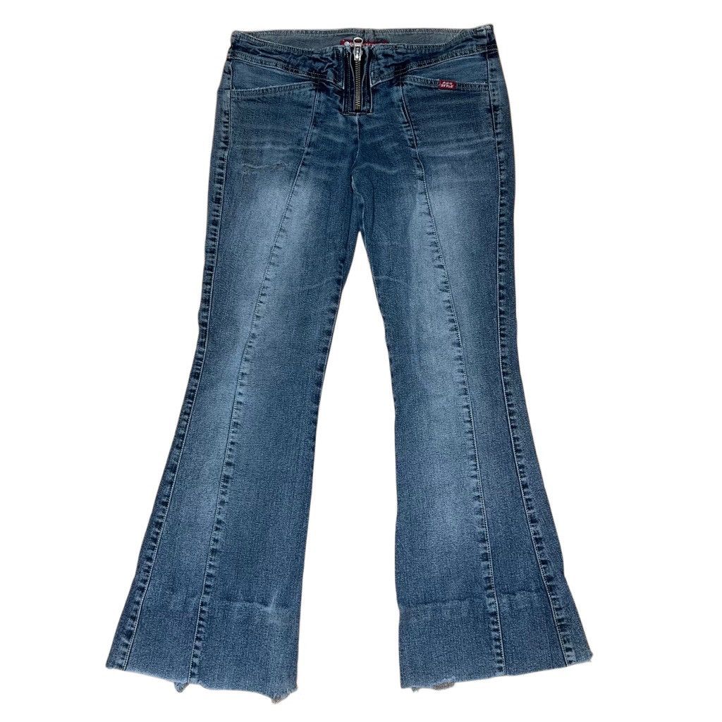 Vintage Y2K ADO Style Bootcut Flare Jeans Women’s 30/3 Size 30" / US 8 / IT 44 - 1 Thumbnail