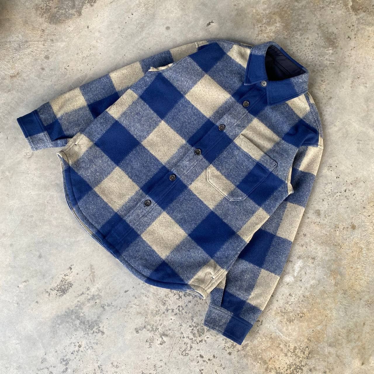 Japanese Brand GRUNGE PRISONER CHECKERED FLANNEL BY UNIQLO Size US M / EU 48-50 / 2 - 2 Thumbnail