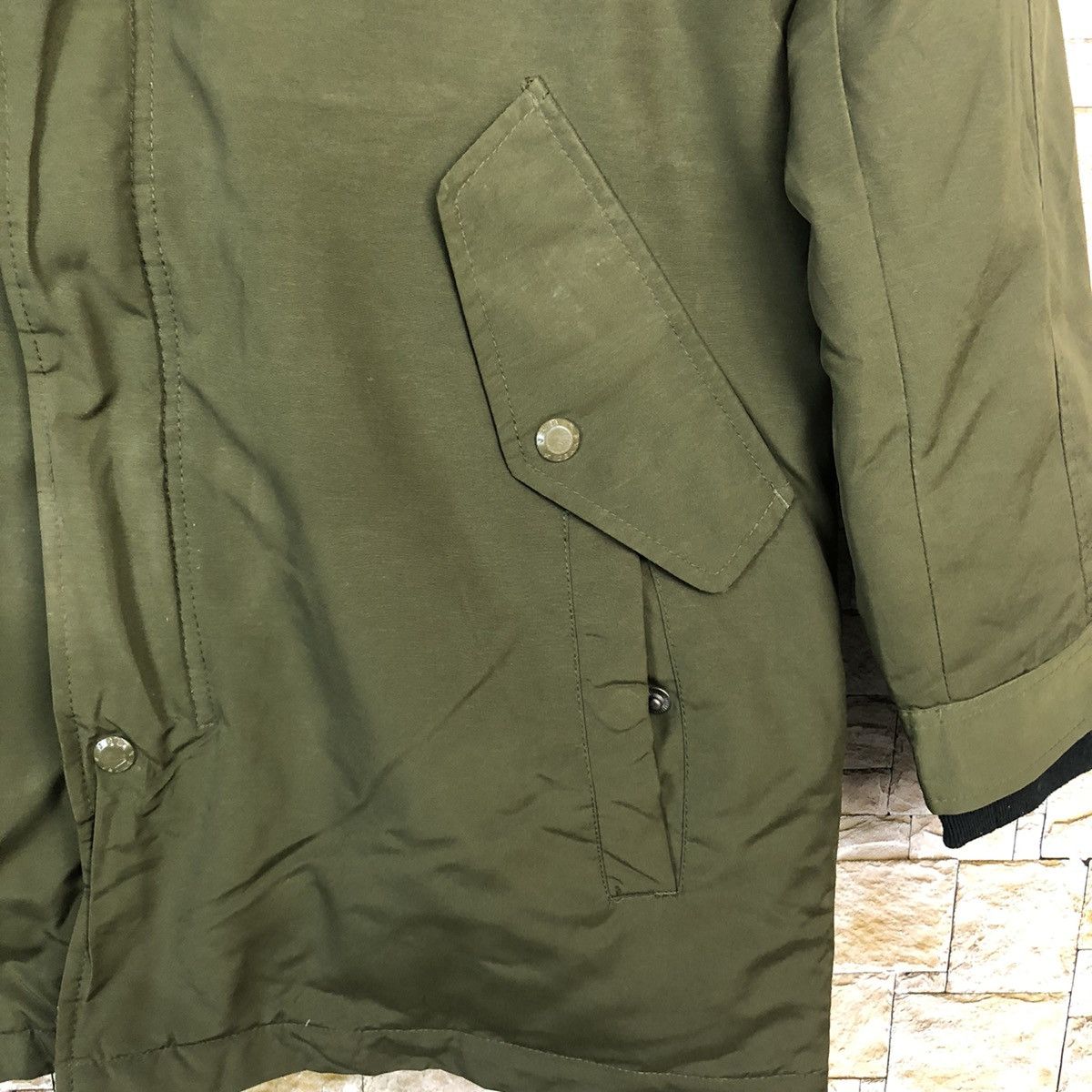 Japanese Brand × Vintage JCB Up-Belt Green Parkas Hoodie #A470 Size US S / EU 44-46 / 1 - 10 Thumbnail