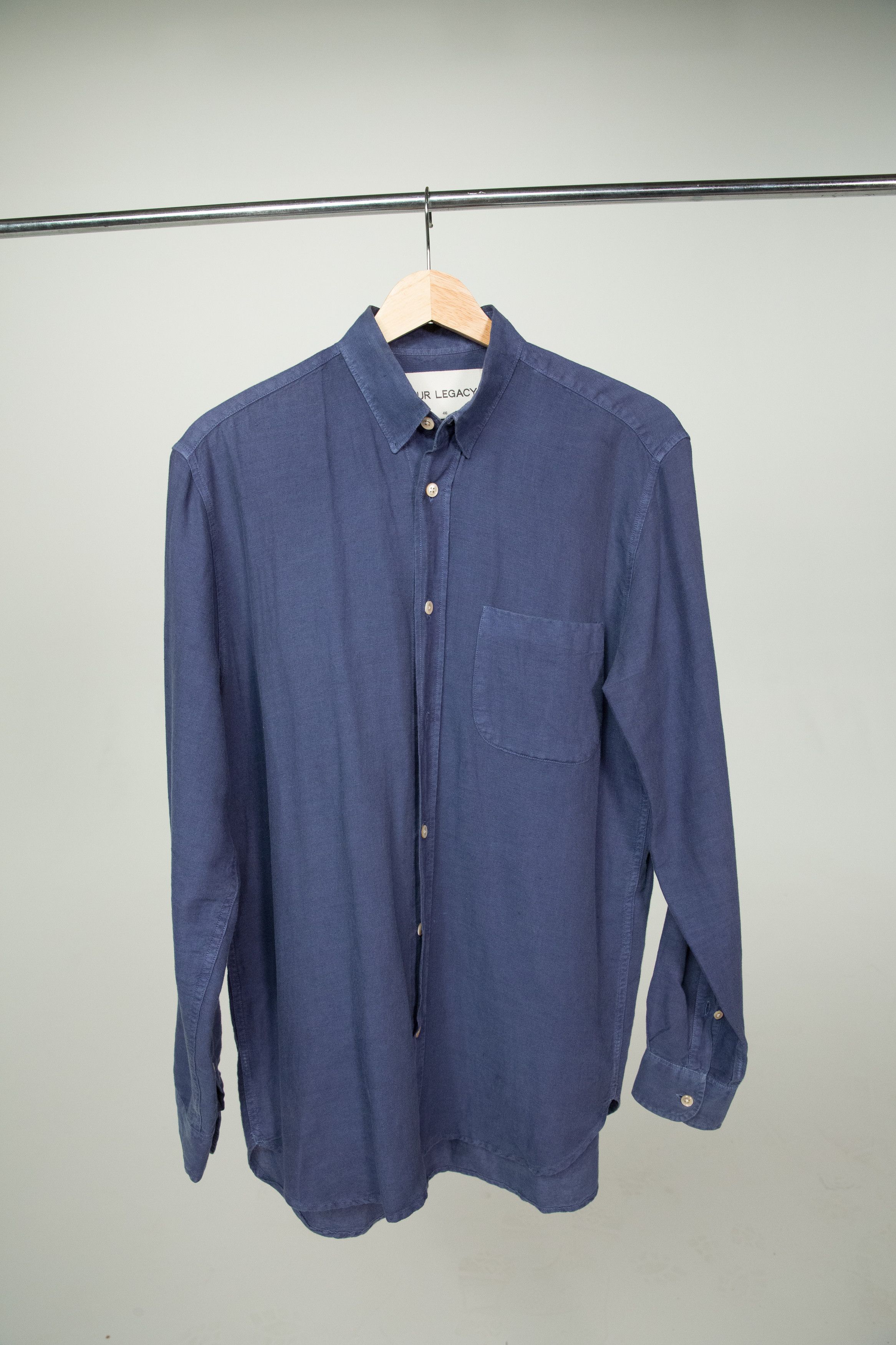 Our Legacy Our Legacy Generation Shirt in Blue Size US S / EU 44-46 / 1 - 9 Thumbnail