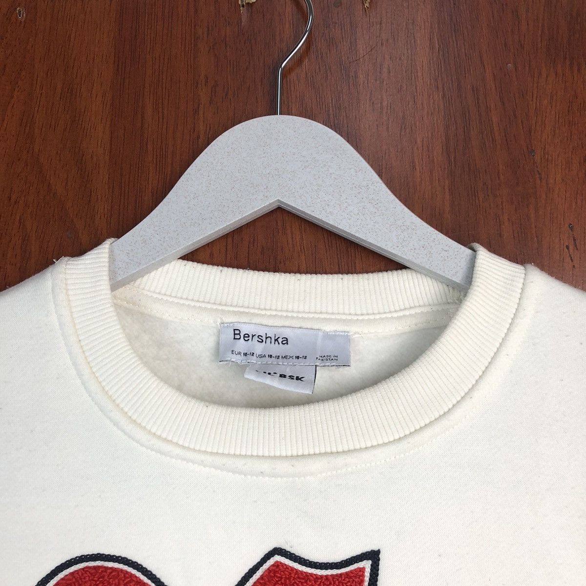 Japanese Brand Pure Energy Bershka White vintage Sweatshirt #7528 Size M / US 6-8 / IT 42-44 - 6 Thumbnail