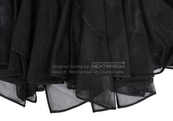 Junya Watanabe Junya Watanabe size XS Black Retro Design Skirt Size 23" - 8 Thumbnail