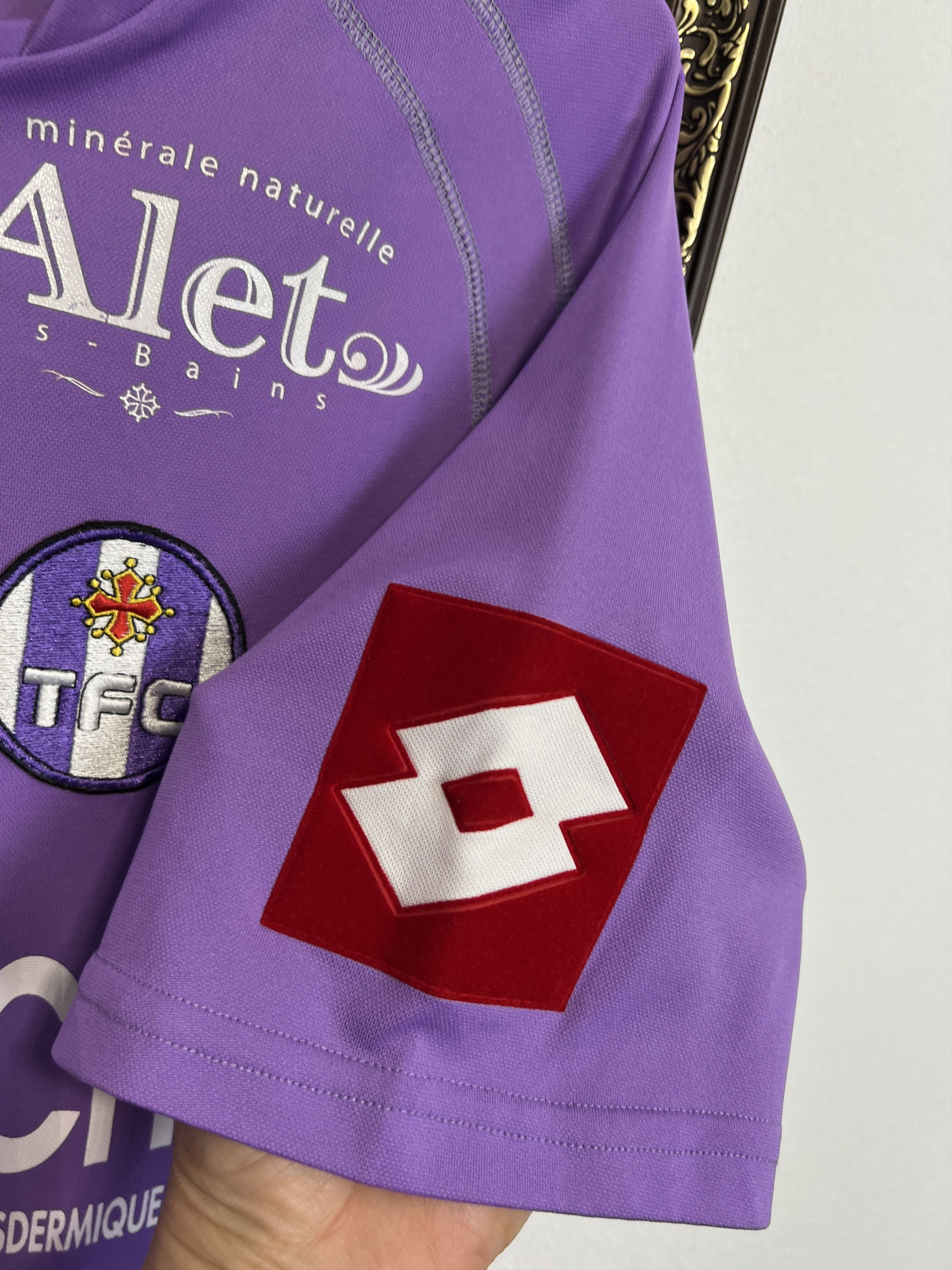 Lotto Sport Toulouse Home football shirt 2004 Soccer Jersey Trikot Rare Size US XL / EU 56 / 4 - 4 Thumbnail