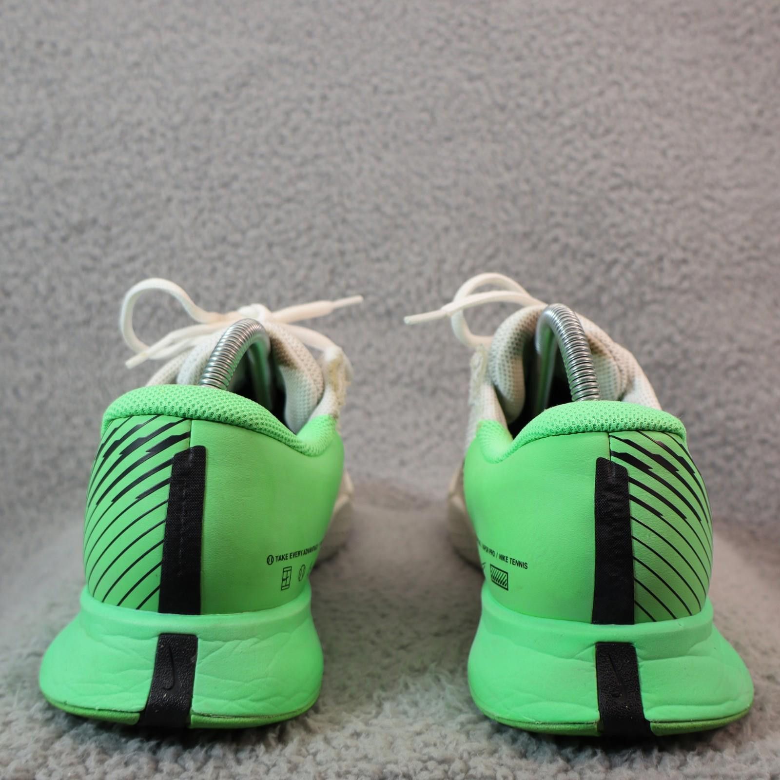 Nike Nike Zoom Vapor Pro Women Size 9 White & Green Running Shoes Size US 9 / IT 39 - 5 Thumbnail