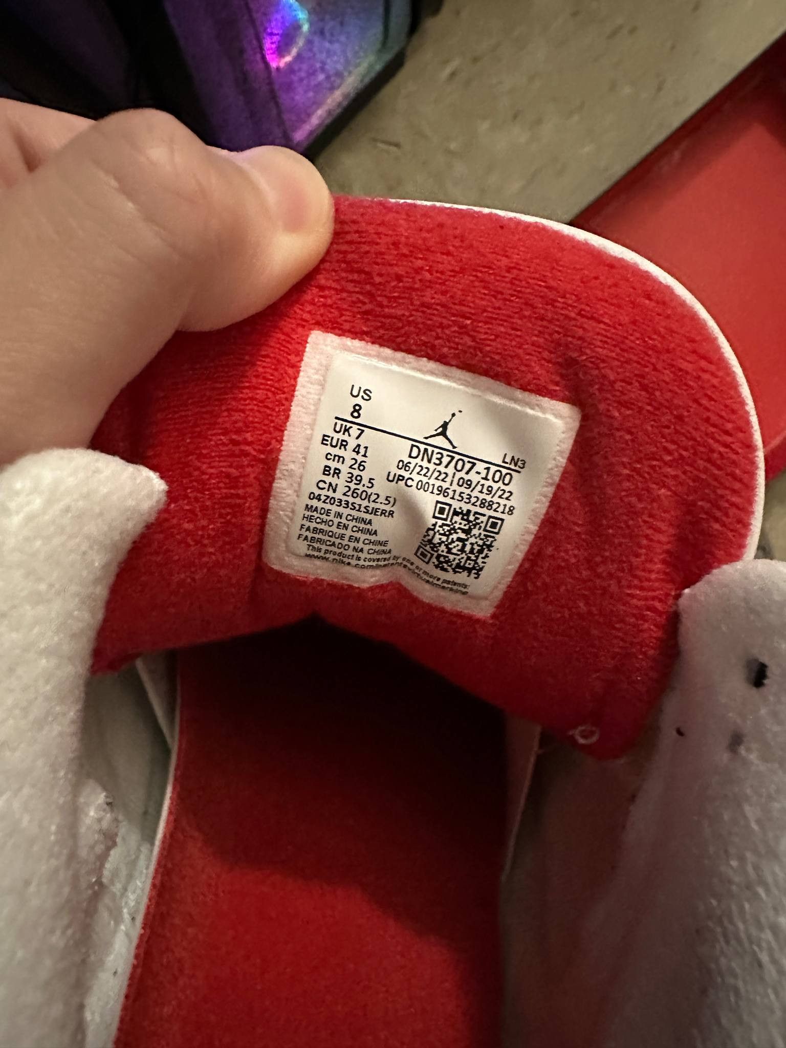 Nike Nike Air Jordan 3 White Cement Reimagined Size US 8 / EU 41 - 6 Thumbnail