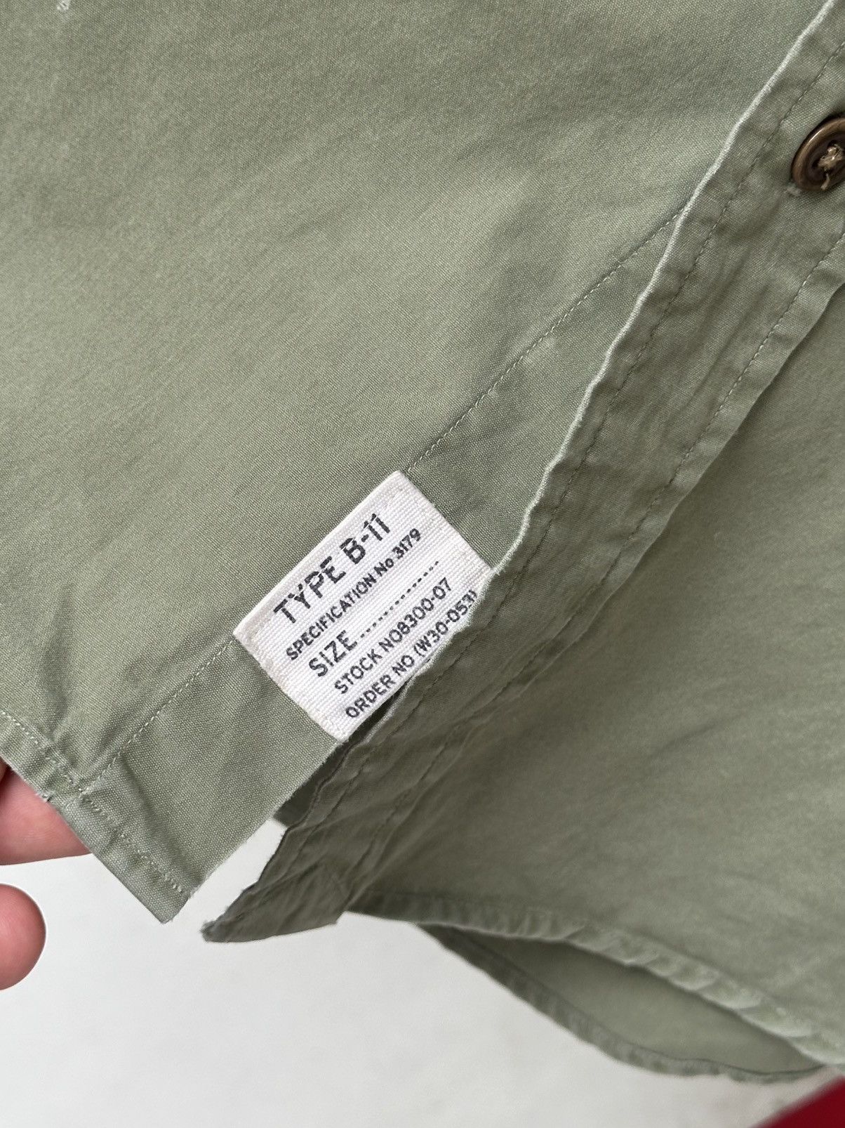 Ralph Lauren Vintage Ralph Lauren Military Khaki Shirt Size US M / EU 48-50 / 2 - 9 Thumbnail