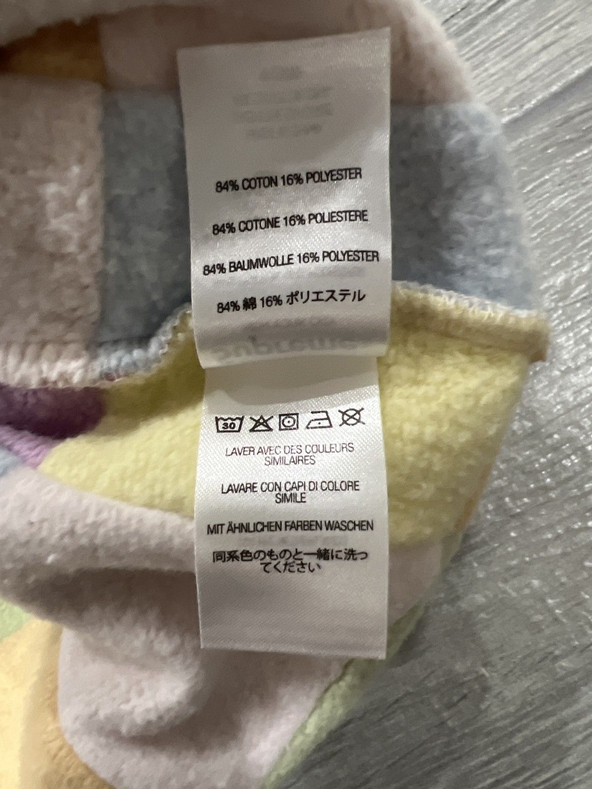 Supreme Supreme Reverse Patchwork Zip Up Sweatshirt Multicolor Size US M / EU 48-50 / 2 - 8 Thumbnail