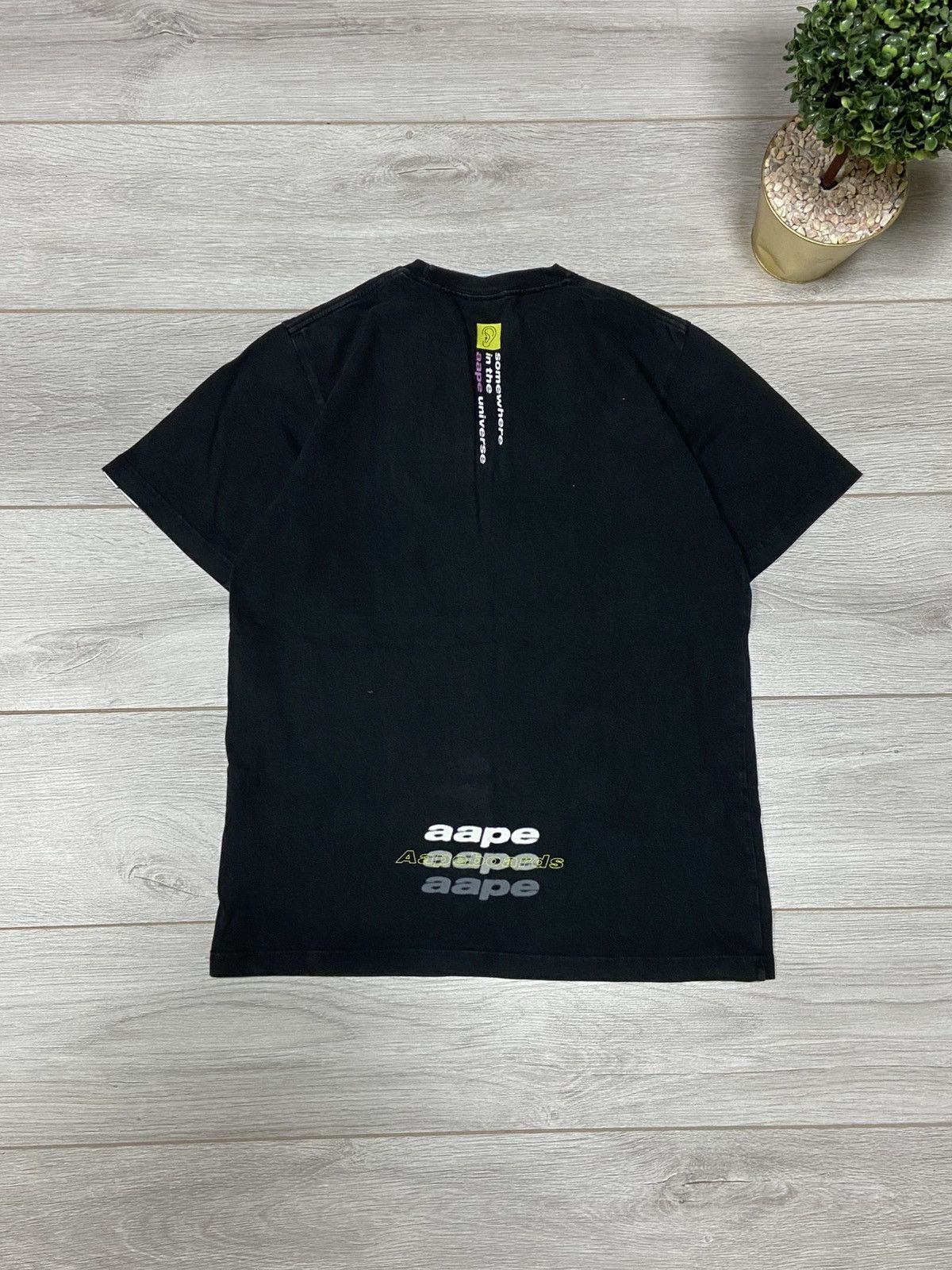 Bape Aape Bape head camo face fad d Tee Size US M / EU 48-50 / 2 - 2 Thumbnail