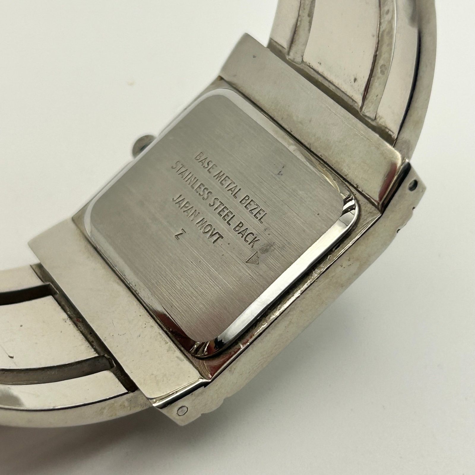 Other Premier Designs Silver Tone Square Dial Quartz Bangle Watch Size ONE SIZE - 6 Thumbnail