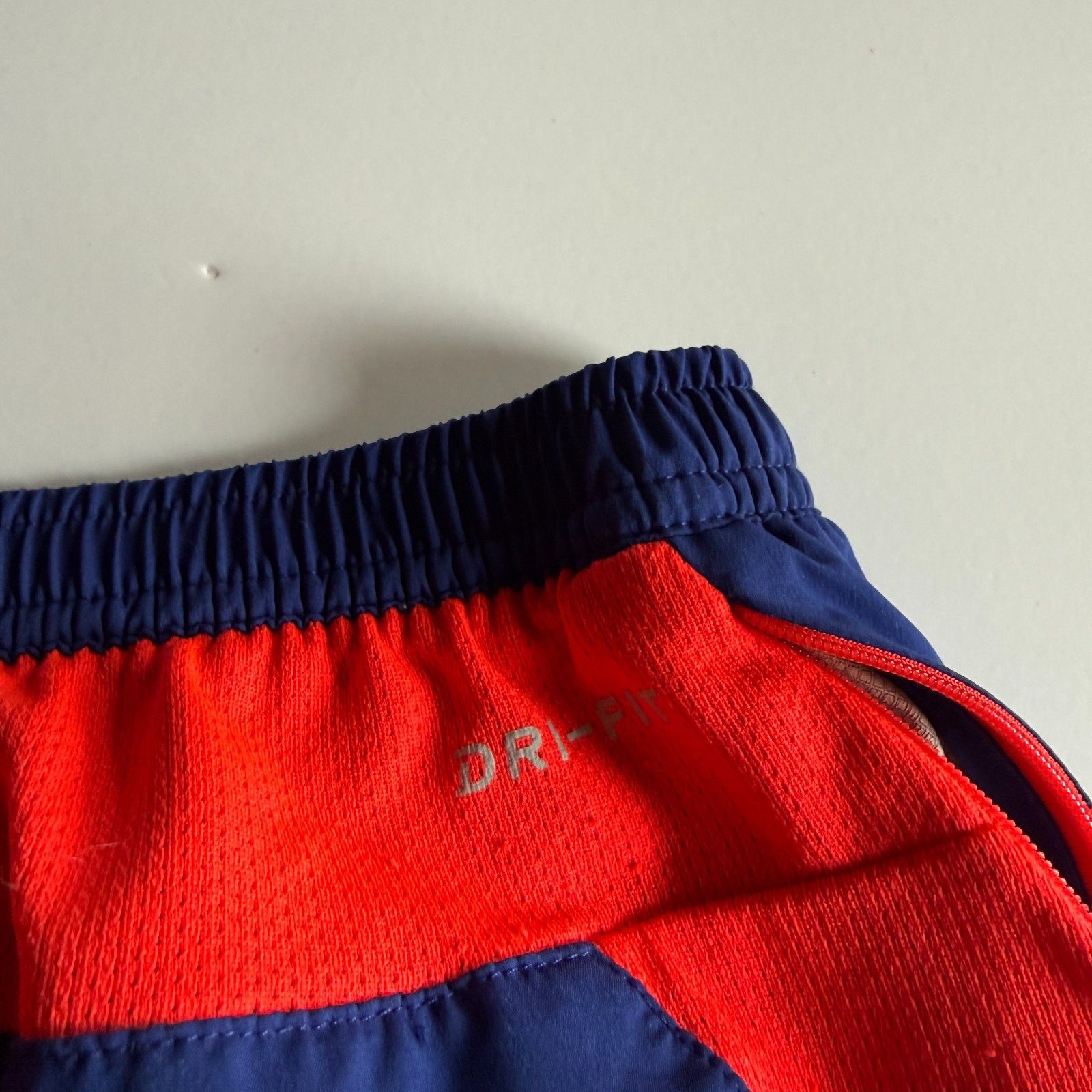 Nike NIKE Dri-FIT Blue & Red Performance Shorts - Men’s Medium Size US 32 / EU 48 - 5 Thumbnail