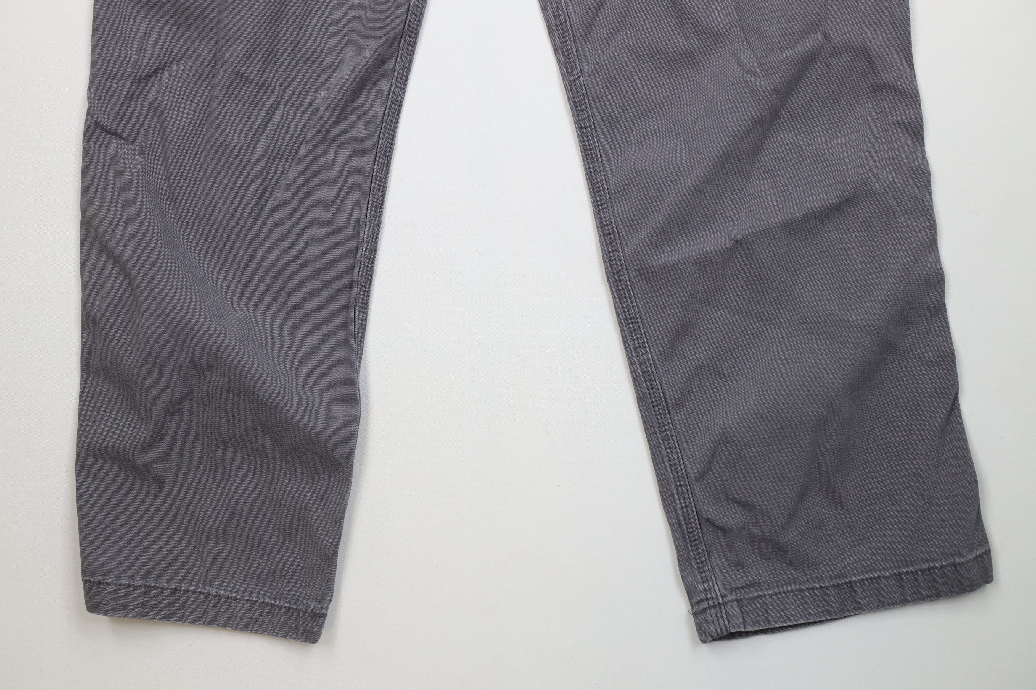 Carhartt Vintage Carhartt Spell Out Canvas Wide Leg Dungaree Pants Size US 40 / EU 56 - 13 Thumbnail