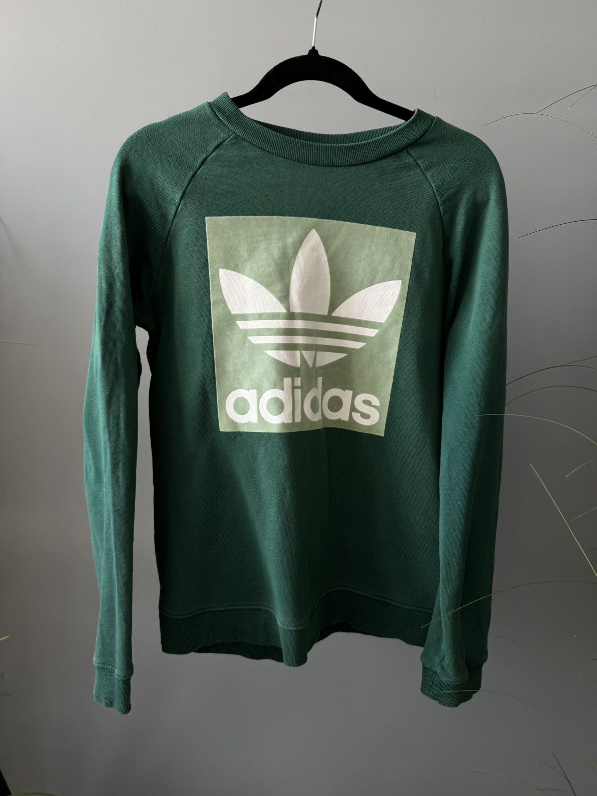 Adidas Adidas sweatshirt boxlogo Size M / US 6-8 / IT 42-44 - 1 Thumbnail