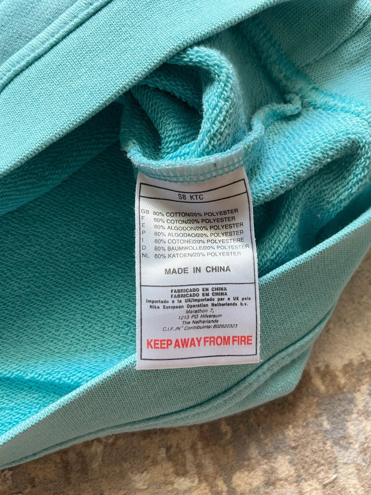 Nike OG Nike Vintage Swoosh Baby Blue Sz S - XS Women’s 1998 Size XS / US 0-2 / IT 36-38 - 5 Thumbnail
