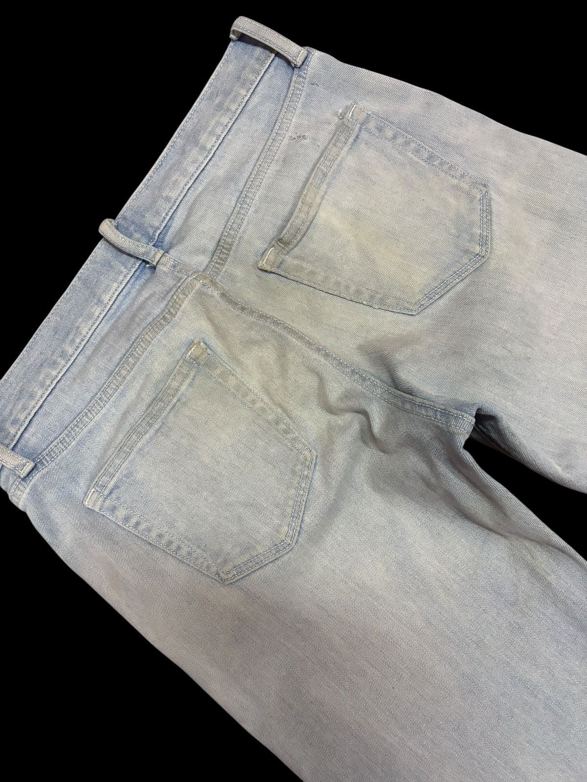 Japanese Brand × Kaihara Denim × Vintage Vintage Kaihara Denim Uniqlo Blue Washed Jeans Size US 30 / EU 46 - 6 Thumbnail