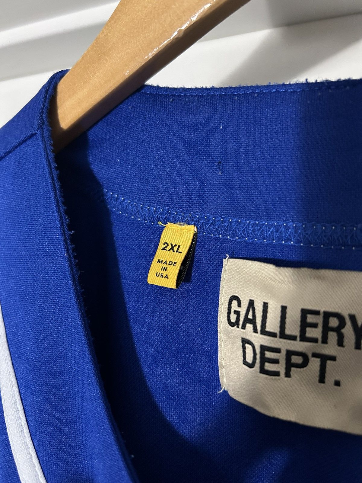 Gallery Dept. Gallery dept jersey blue Size US XXL / EU 58 / 5 - 7 Thumbnail