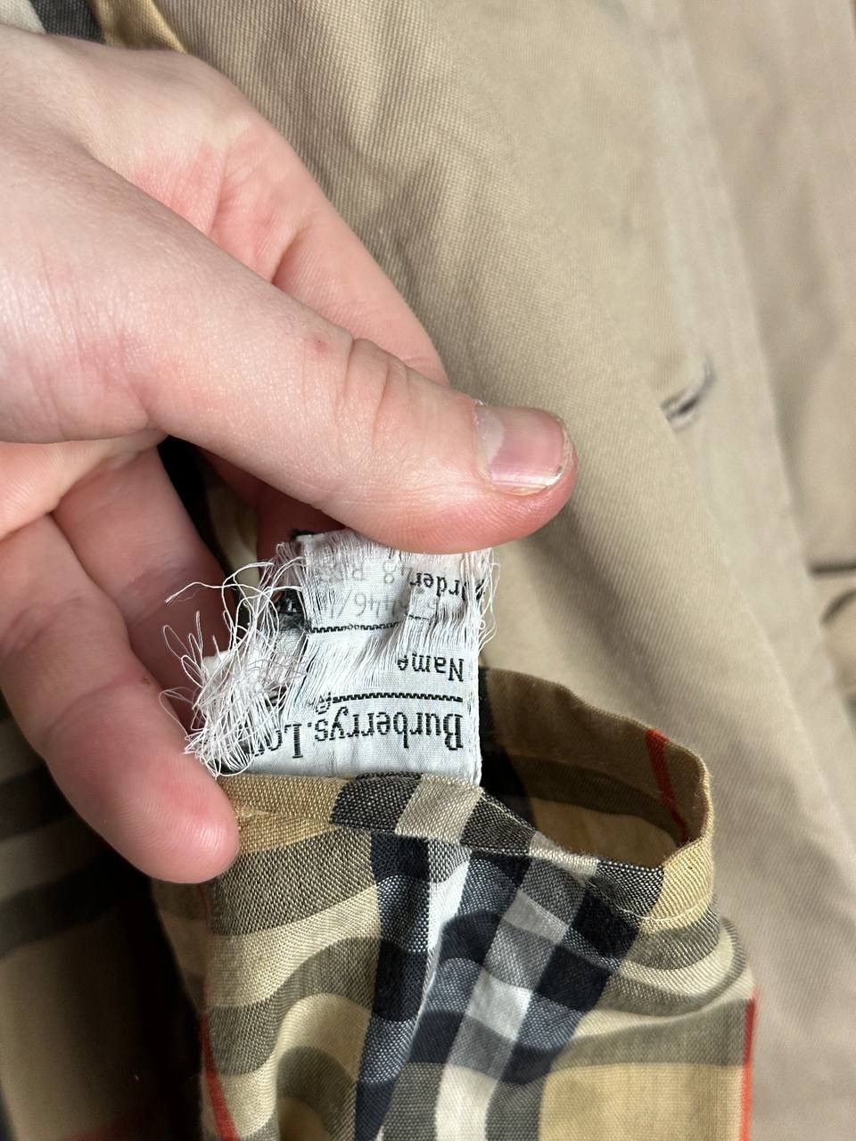 Burberry Vintage 1990s Burberrys Nova Check Trench Coat Size 48 REG Size US M / EU 48-50 / 2 - 13 Thumbnail