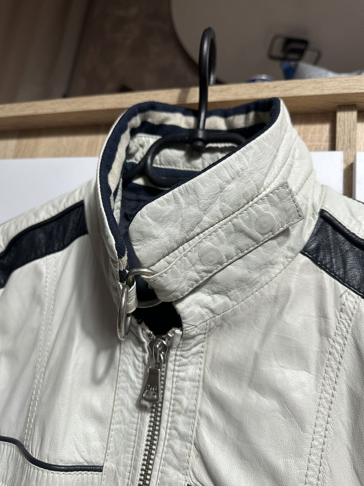 Dolce & Gabbana Mens Vintage Leather Jacket Dolce&Gabbana Size US M / EU 48-50 / 2 - 3 Thumbnail