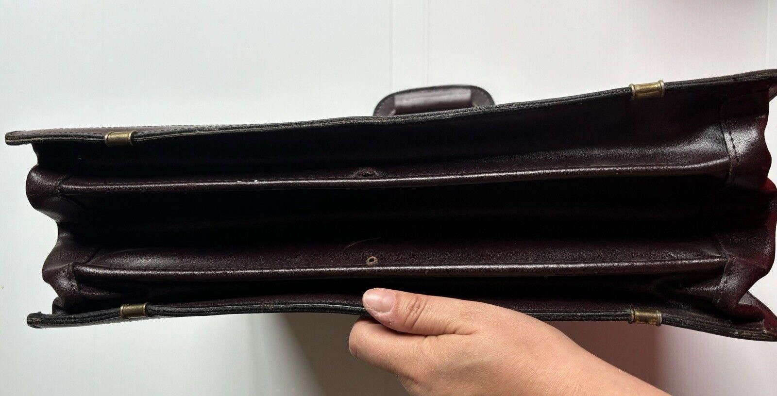 Designer Korchmar Case leather churchill lawyers bag file organizer Size ONE SIZE - 5 Thumbnail
