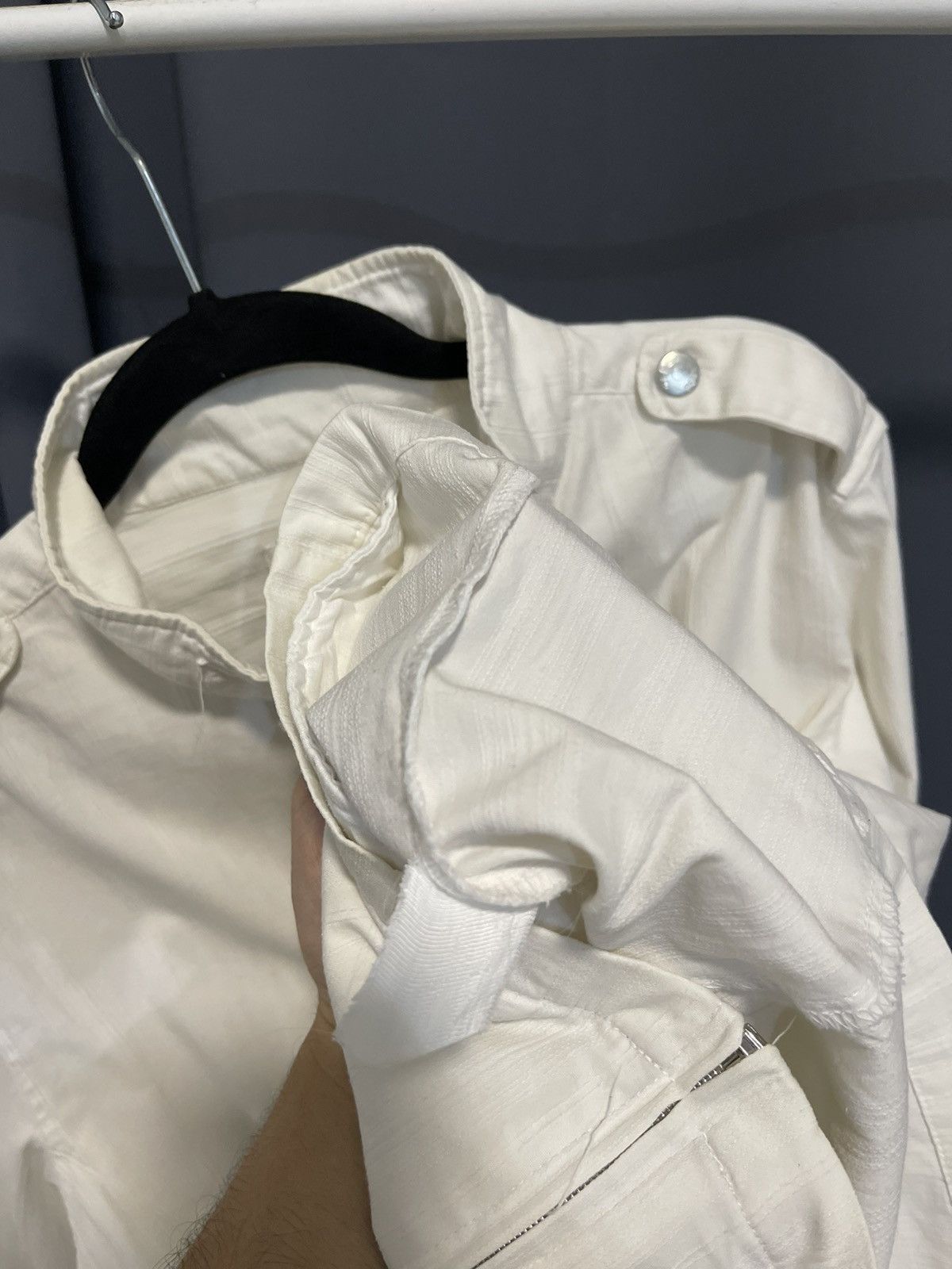 Japanese Brand Cest Chouette OLEEG Ferme Faire Belted Neck Jacket Size L / US 10 / IT 46 - 7 Thumbnail