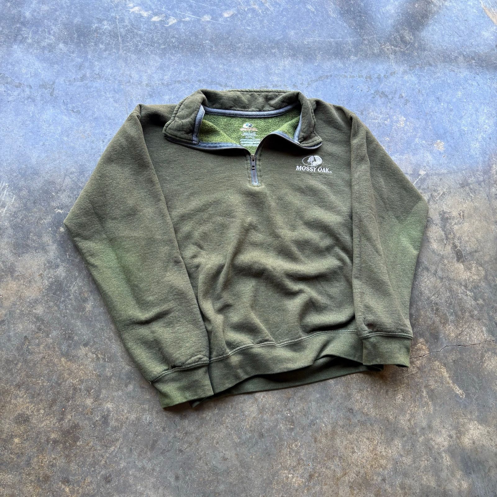 Mossy Oaks Vintage Y2K Mossy Oaks Quarter Zip Sweatshirt Size US S / EU 44-46 / 1 - 2 Thumbnail