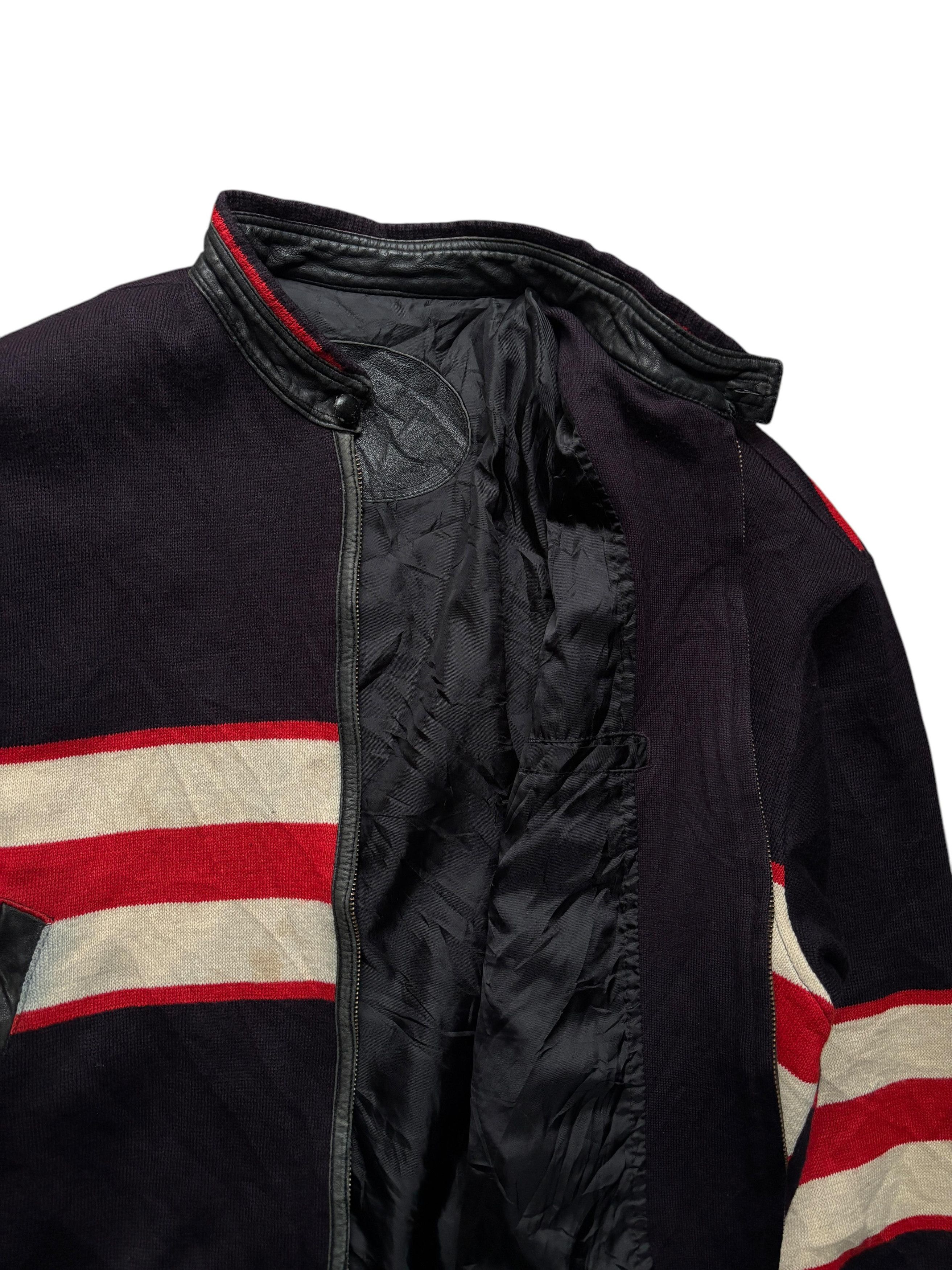 Vintage Vtg Varsity woll leather Oillio Fall Nono Spirits Elegance Size US M / EU 48-50 / 2 - 4 Thumbnail