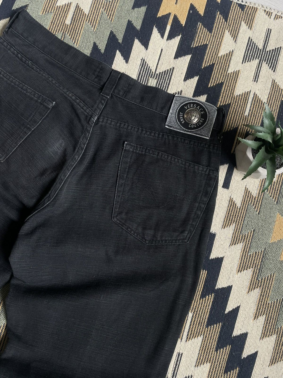 Versace × Vintage Vintage Versace Jeans Couture Logo Pants Size US 36 / EU 52 - 4 Thumbnail