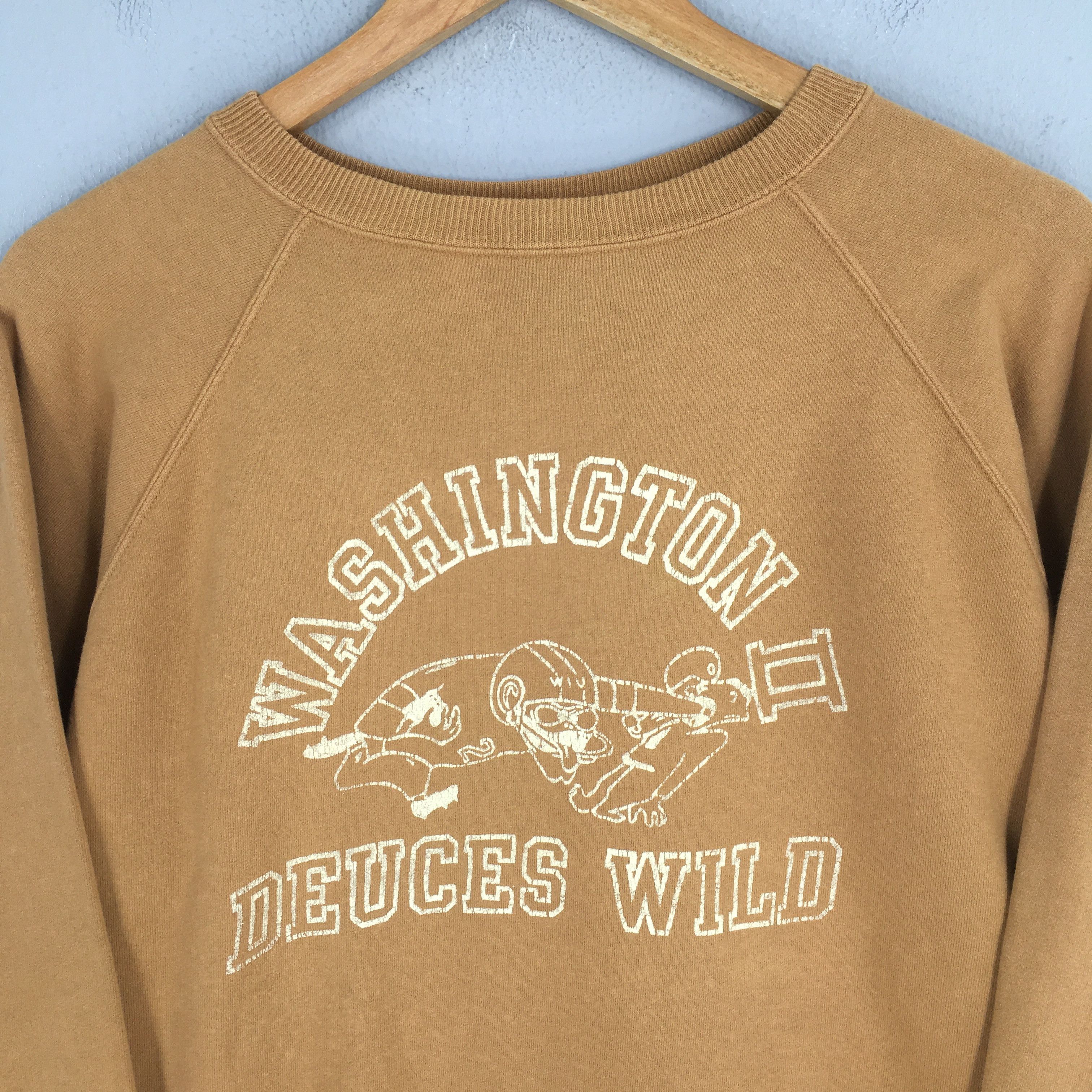 Vintage Vintage Cheswick Sportswear Brown Sweatshirt Large Size US L / EU 52-54 / 3 - 2 Thumbnail
