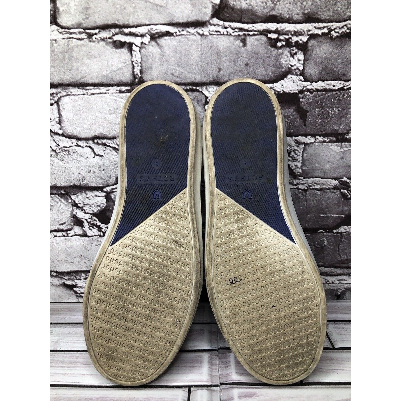 Other Rothy’s The Sneaker Ivory Knit Fabric Casual Comfort Shoes W Size US 8 / IT 38 - 18 Thumbnail