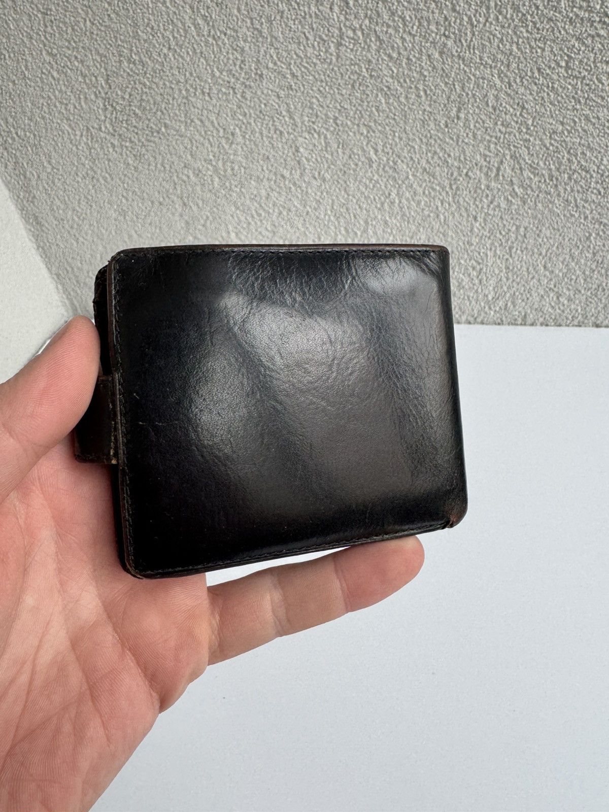 Vintage Vintage Siemens Black Leather Wallet Bifold Size ONE SIZE - 2 Thumbnail