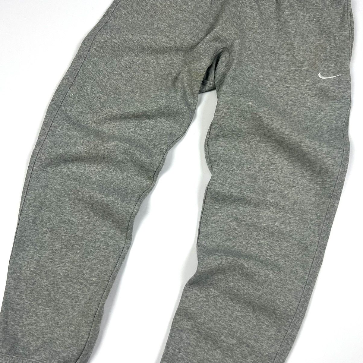Nike × Vintage Vintage Nike Baggy Grey Cotton Y2K Casual Jogger Pants - M Size US 34 / EU 50 - 3 Thumbnail
