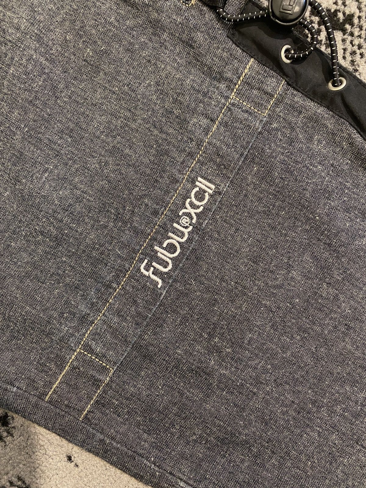 Fubu Fubu Gray Y2K Baggy Denim Vintage Size US 31 - 8 Thumbnail