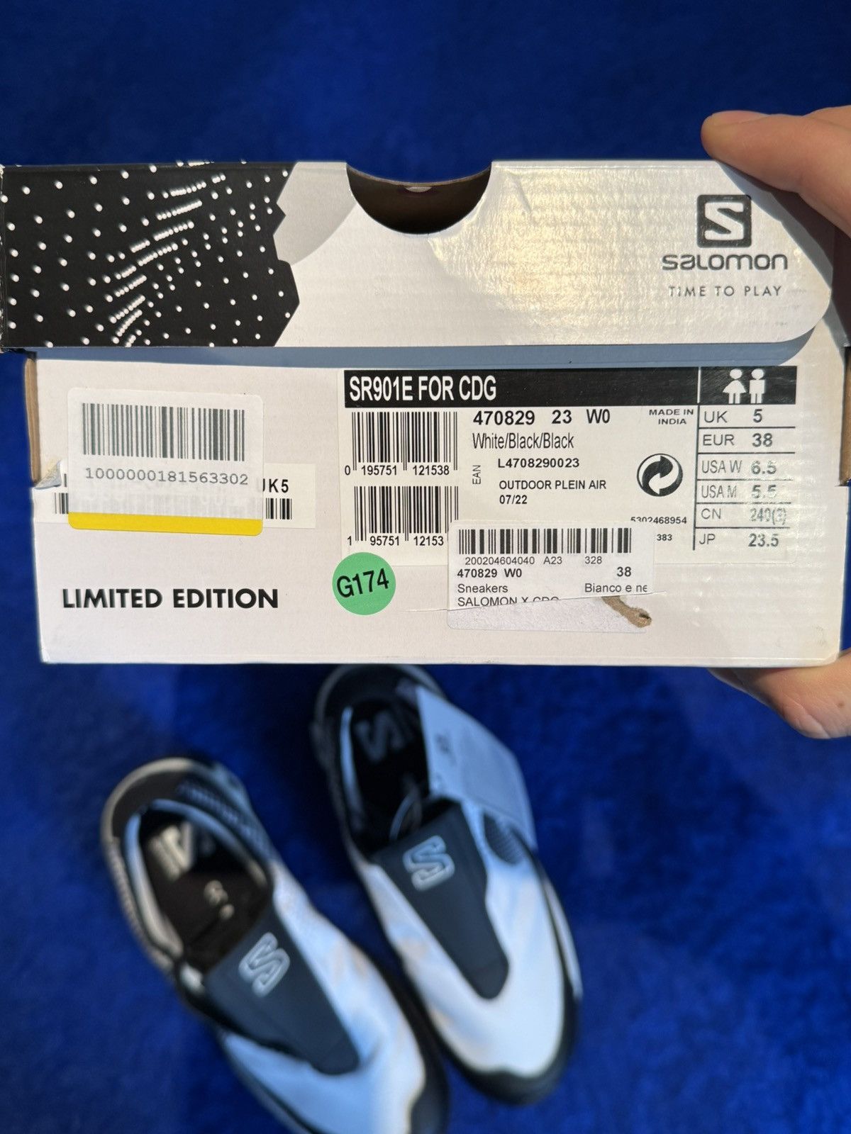 Comme des Garcons × Salomon Comme des Garçons × Salomon – SR901E - Brand New - Size 6.5W Size US 6.5 / IT 36.5 - 9 Thumbnail