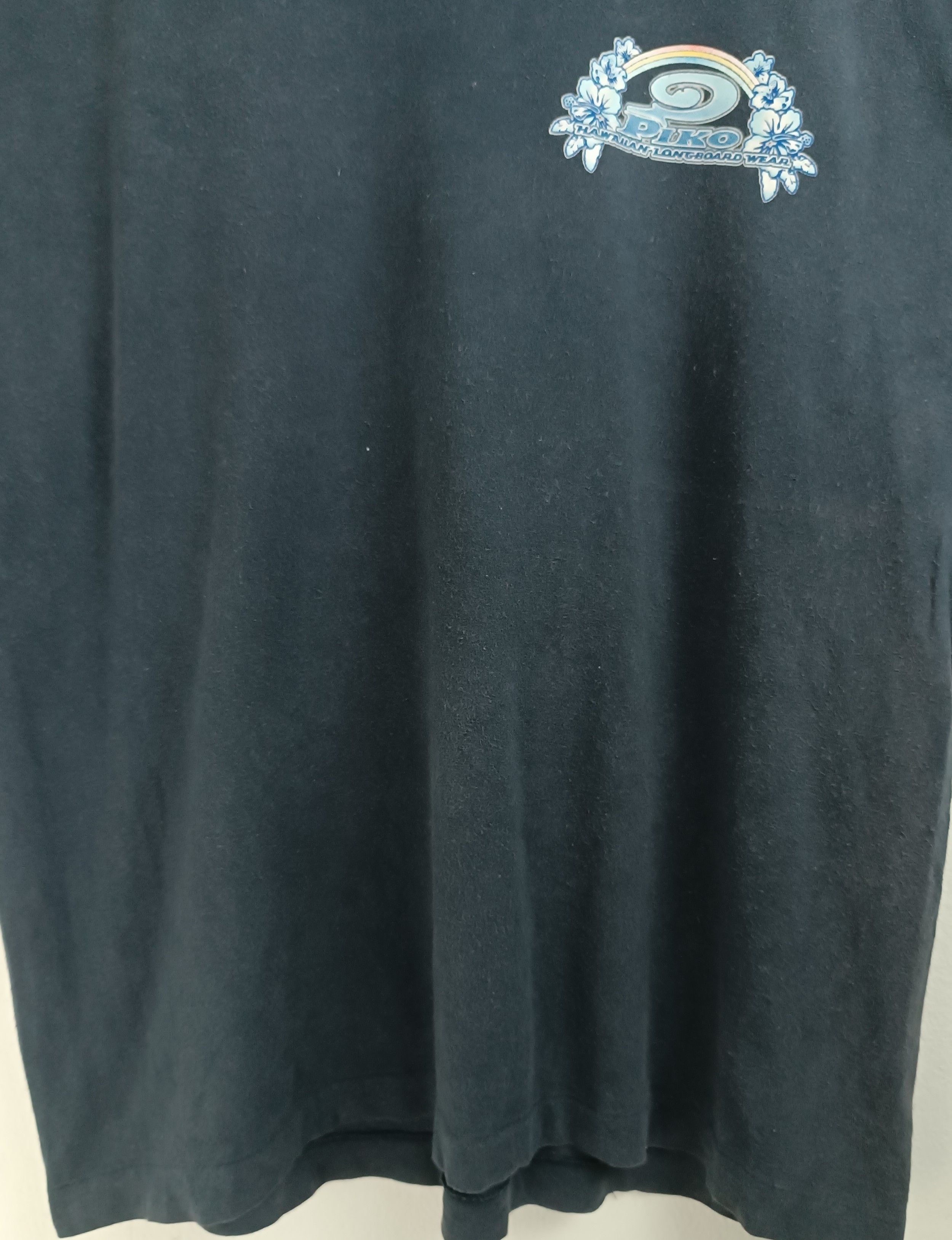 Vintage VINTAGE 90'S PIKO HAWAIIAN LONGBOARD WEAR SURF SUN BEACH TEE Size US M / EU 48-50 / 2 - 8 Thumbnail