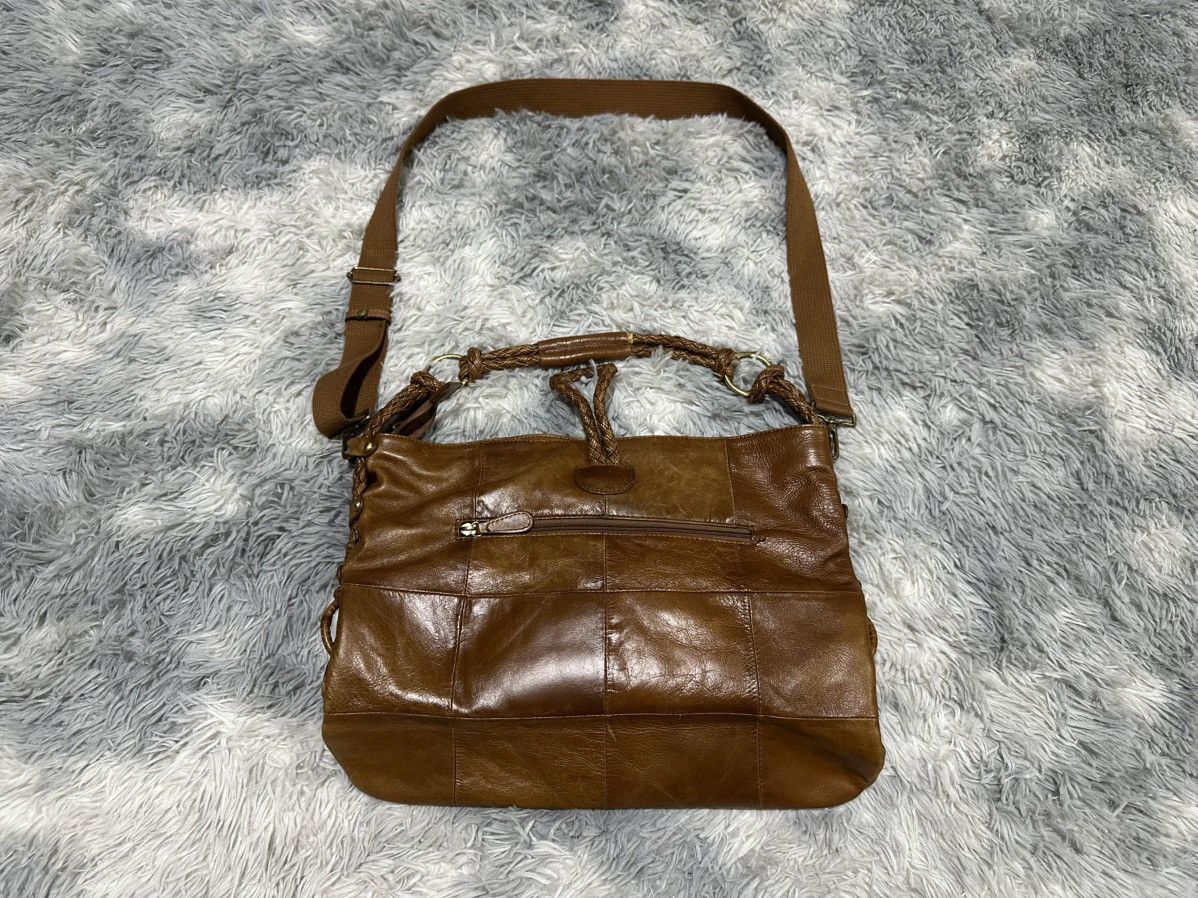 GOA 🔥Y2K Archived G.o.a Patchwork Leather Crossbody Bag 2-ways Size ONE SIZE - 1 Thumbnail