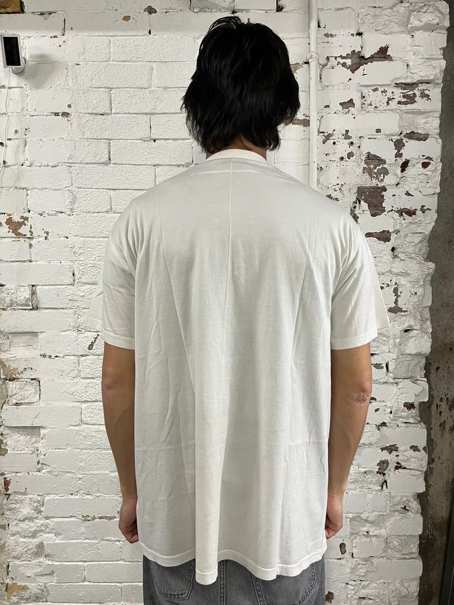 Givenchy SS2014 Givenchy Silver 17 White T-Shirt by Riccardo Tisci Size US L / EU 52-54 / 3 - 3 Thumbnail