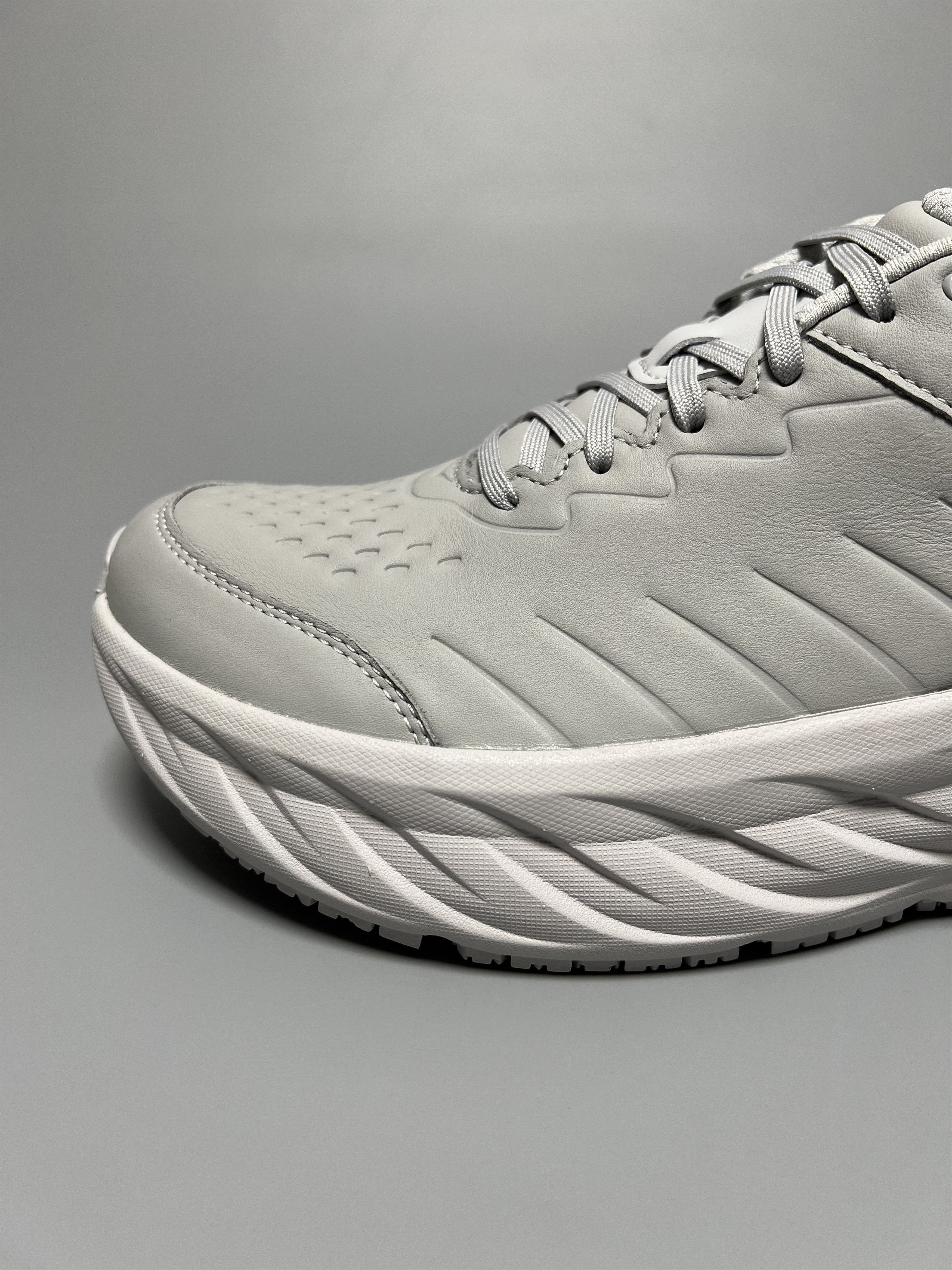 Hoka × Leather Hoka One One Bondi SR Running Shoes Walking Slip Resistant Size US 11.5 / EU 44-45 - 8 Thumbnail