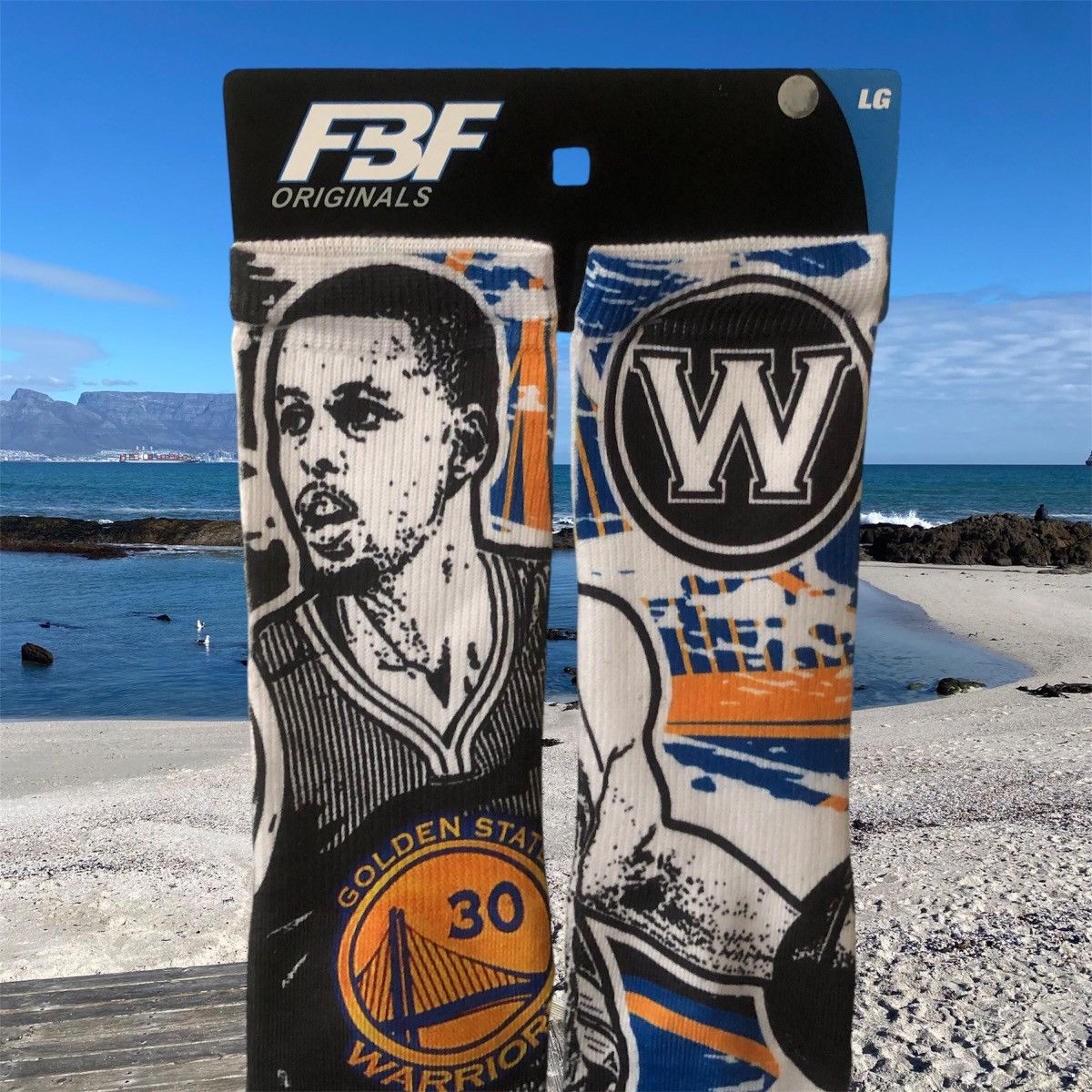 NBA Golden state warriors steph curry socks Size 44 - 3 Thumbnail
