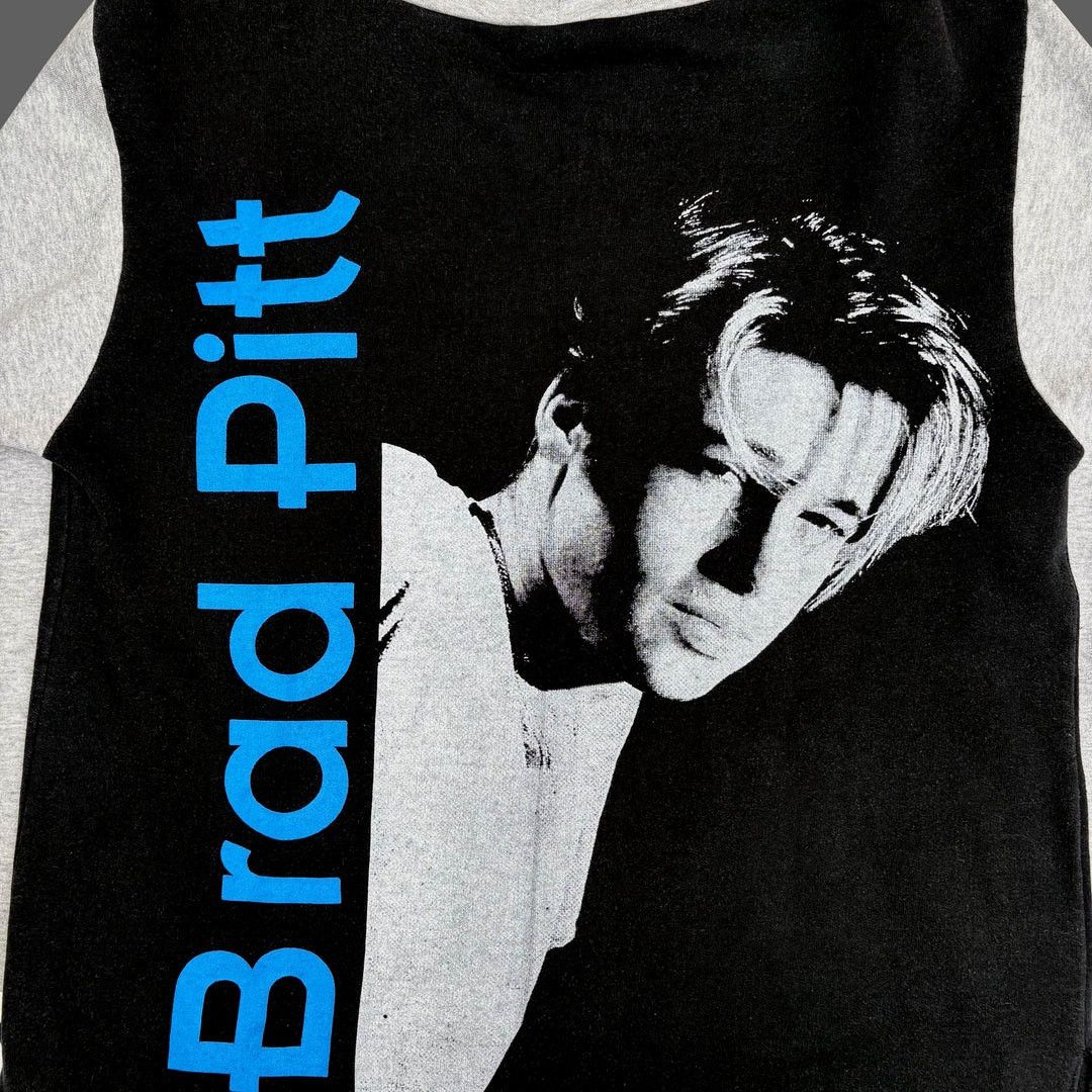 Brad Pitt 1990 90s Vintage Movie Graphic Sweatshirt Hoodie