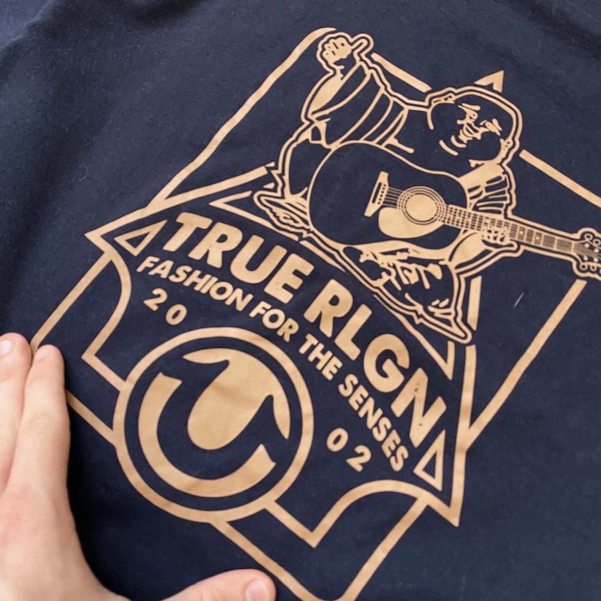 Japanese Brand × True Religion Men’s True Religion Japanese Style Big Logo y2k tee Size US M / EU 48-50 / 2 - 3 Thumbnail