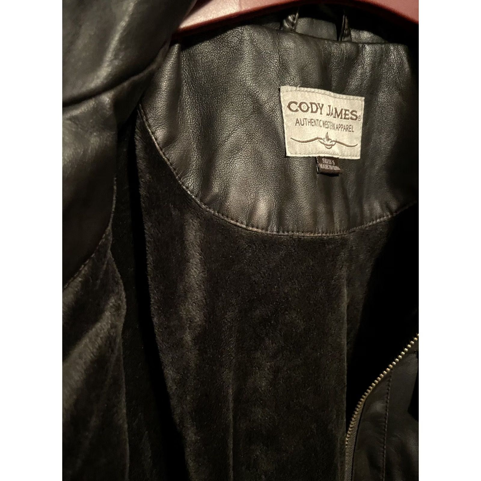 Cody James Cody James Authentic Western Apparel Jacket S Men Brown Polyester Zip Overcoat Size US S / EU 44-46 / 1 - 5 Thumbnail
