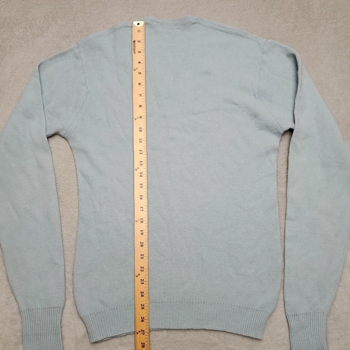 Jantzen VINTAGE Jantzen Sweater Men 40 Long Blue Kharafleece Made in USA 70s 80s Grandpa Size US L / EU 52-54 / 3 - 7 Thumbnail