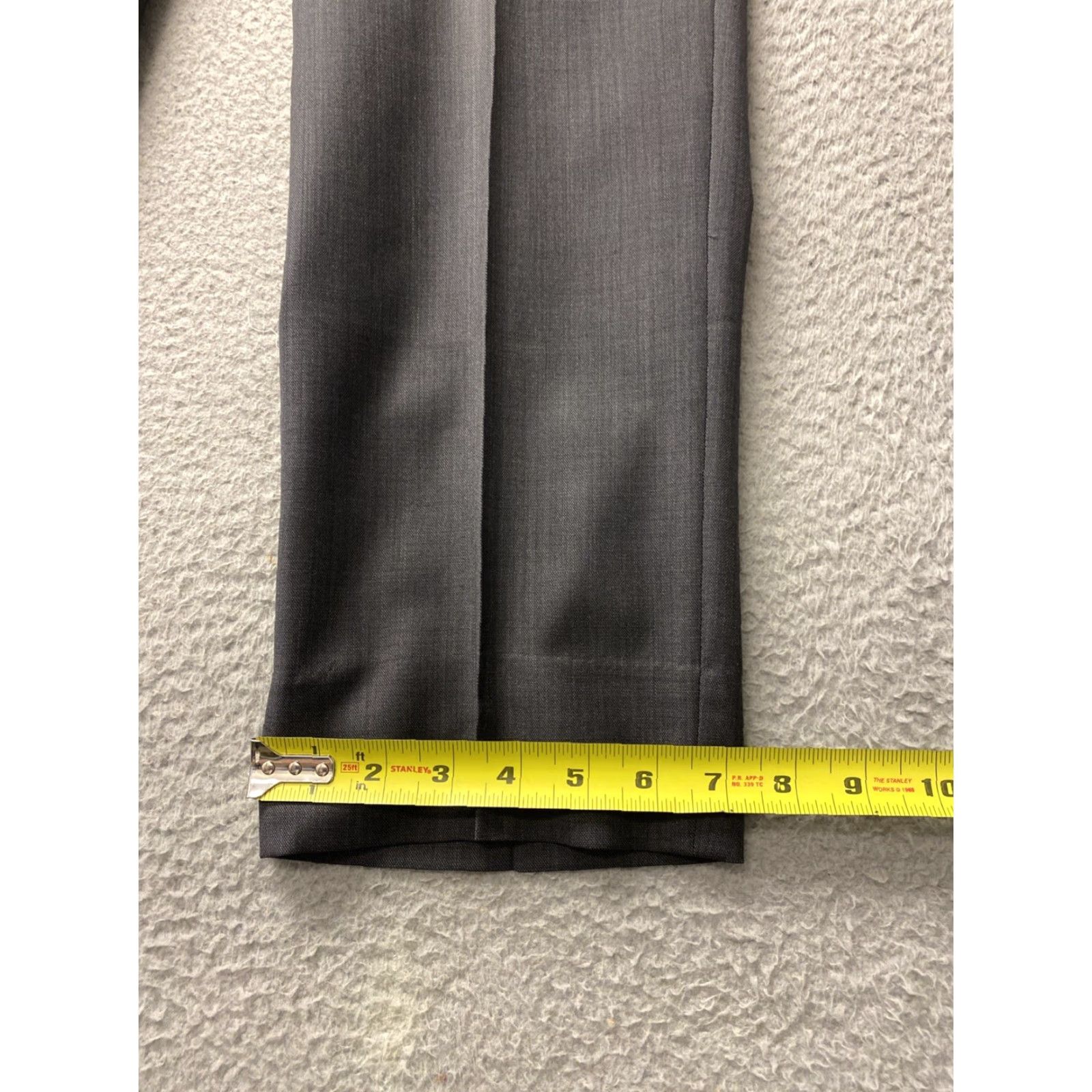 Ted Baker Ted Baker Pants Dress Men 33x30 Gray Wool / 164-31 Dress slacks Work Mens Regular Pants Size US 33 - 5 Thumbnail