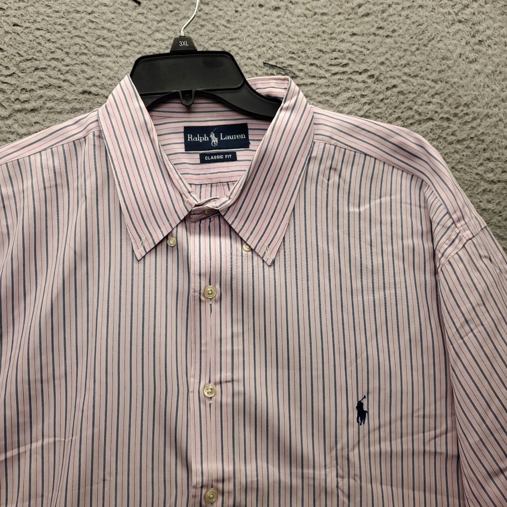 Ralph Lauren Ralph Lauren Shirt Mens 2XL Multicolor Striped Classic Fit Pony Logo Button Down Size US XXL / EU 58 / 5 - 3 Thumbnail