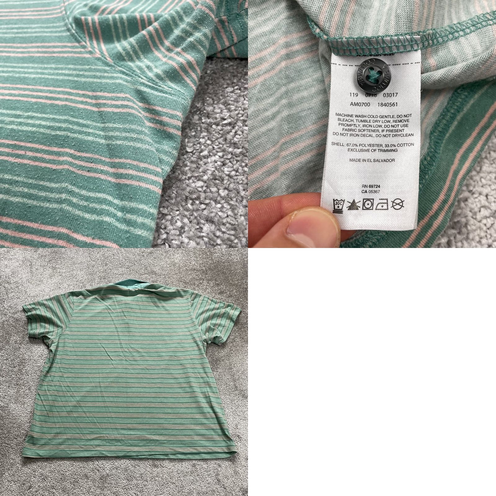 Vintage Columbia Omni Wick Shirt Men 2XL Green Short Sleeve Collared Knit Polo All Seasons USA Mens Size US XXL / EU 58 / 5 - 8 Thumbnail