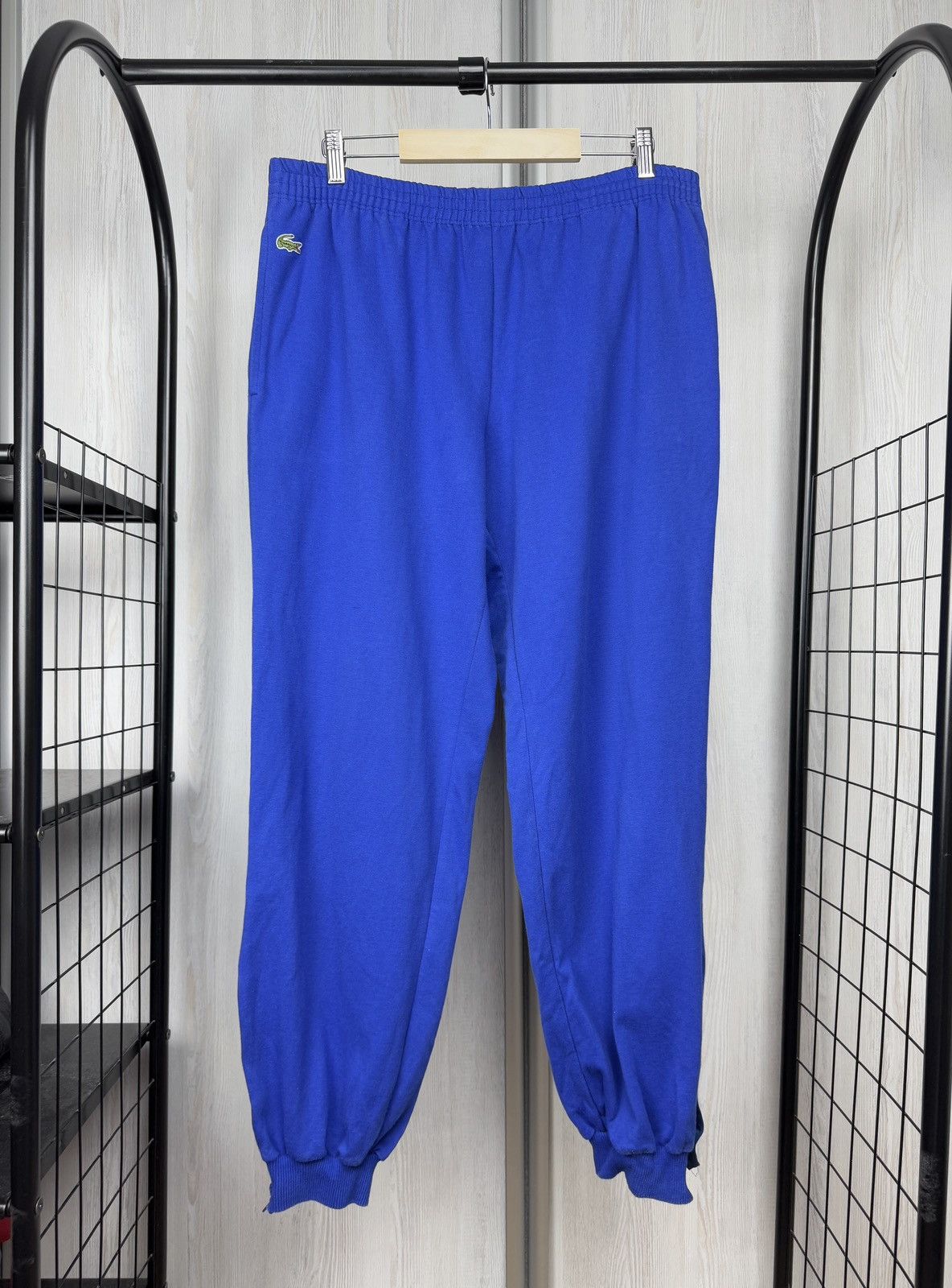 Lacoste Chemise Lacoste vintage 90s made in France blue sweatpants Size US 34 / EU 50 - 3 Thumbnail