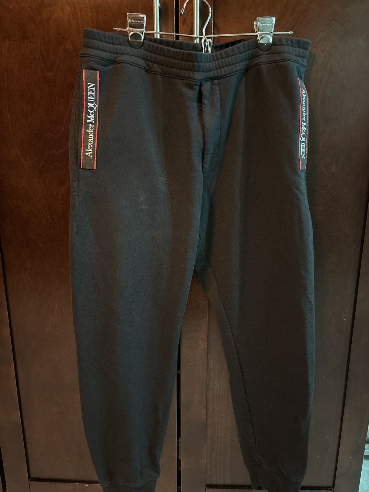 Alexander McQueen Alexander McQueen Selvedge Logo Tape Detail Joggers Size US 32 / EU 48 - 1 Thumbnail