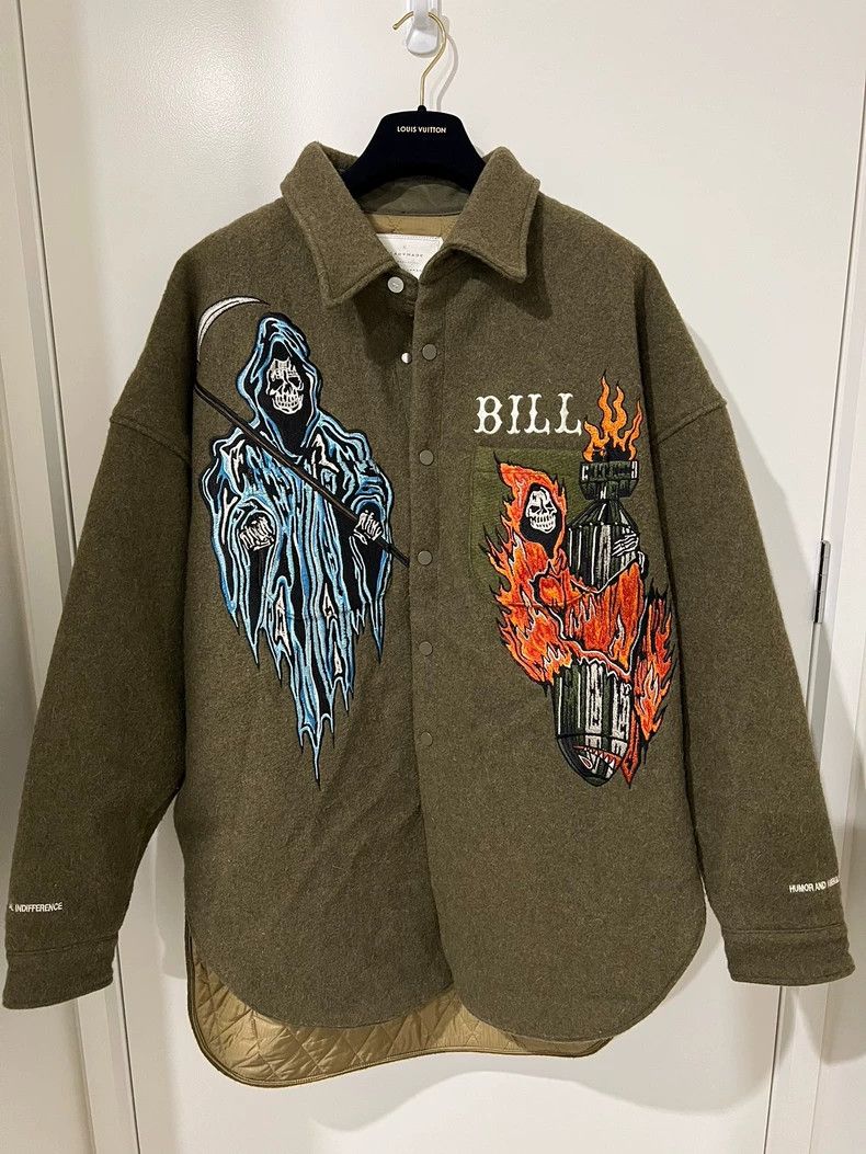 READYMADE Readymade Embroidered Coat - dmc Size US L / EU 52-54 / 3 - 1 Thumbnail