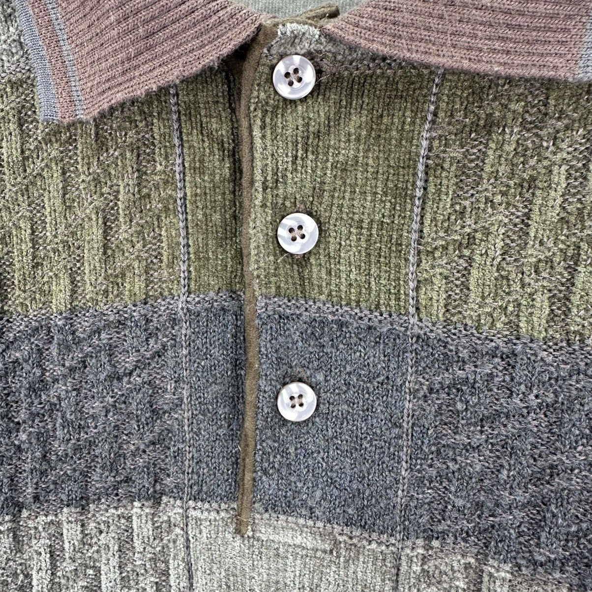 Lindbergh Vintage 90's LINDBERGH Knit Polo Shirt Size US M / EU 48-50 / 2 - 9 Thumbnail