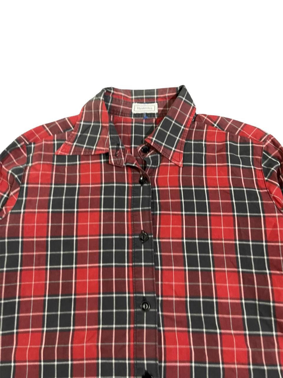 Hysteric Glamour Hysteric Glamour Check Red Shirt Size M / US 6-8 / IT 42-44 - 4 Thumbnail